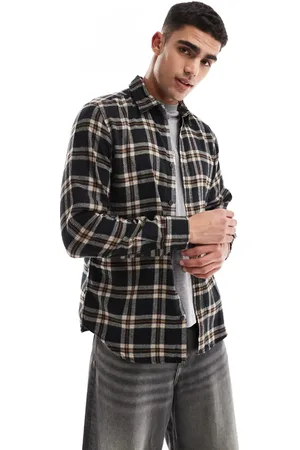 JJ Brushed check shirt in