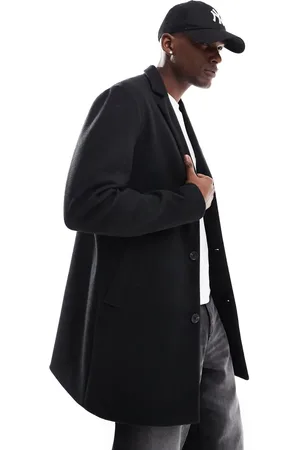 JJ Faux wool overcoat in