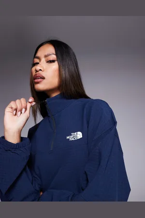 The North Face Tekware Grid quarter zip jacket in