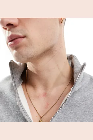 LOST SOULS Shell pendant necklace in 18k plated
