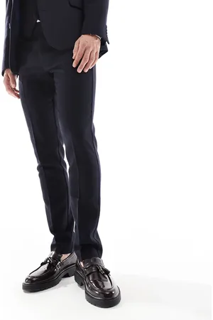 ASOS Skinny suit pants with wool in