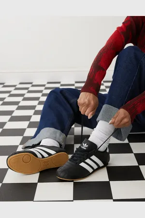 adidas Taekwondo lace up sneakers in and white