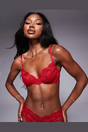 ASOS Lola lace underwire bra in