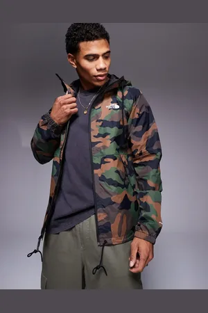 The North Face Antora Rain Hoodie in camo