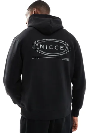 Nicce London Back print logo hoodie in