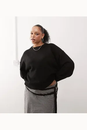 COLLUSION Plus crew neck sweater in