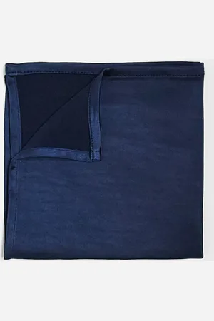 Six Stories Satin pocket square in