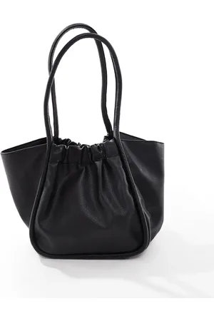 French Connection Gathered detail tote bag in