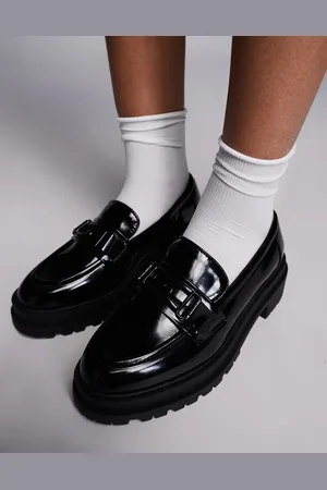 River Island Chunky loafers in