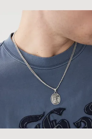 FADED FUTURE Coin pendant necklace in