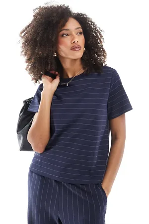 VERO MODA Aware boxy t-shirt in stripe - part of a set
