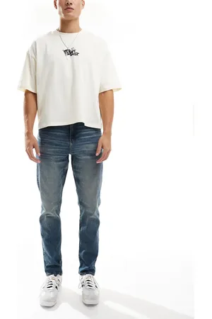 ASOS Stretch slim jeans in vintage mid wash
