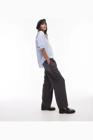Topshop Smart tailored sweatpants in slate gray