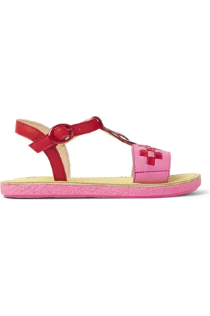 Camper Twins Sandalias RojoRosa talla 30 Piel lisa