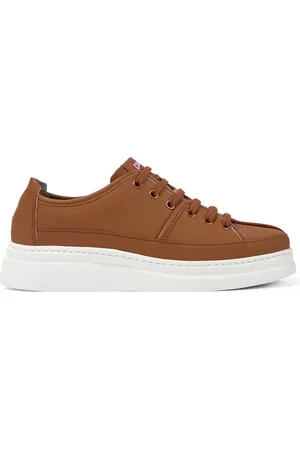 Camper Twins Sneakers Mujer BlancoGris Piel Lisa/Piel Vuelta
