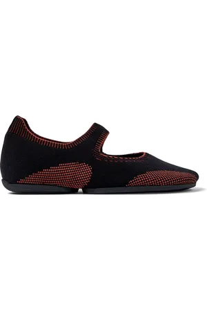 Camper Right Balerinas Mujer NegroRojo