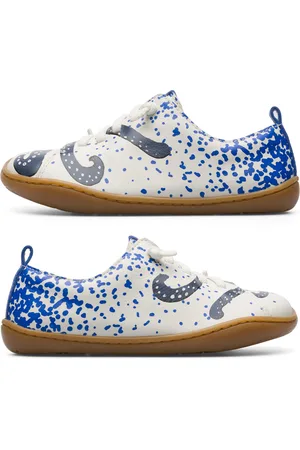 Camper Twins Zapatos casual de vestir BlancoAzul talla 30 Piel lisa