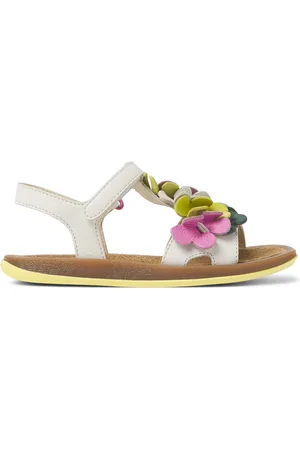 Camper Twins Sandalias BlancoRosaVerde talla 28 Piel lisa