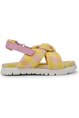 Camper Oruga Sandalias RosaAmarillo talla 28