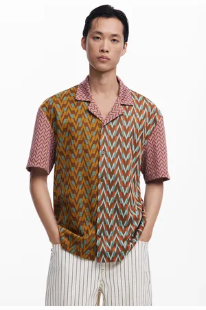 Desigual Camisa Jacquard sixties - - S