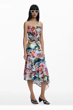 Desigual Falda diseñada por Mr. Christian Lacroix - - L