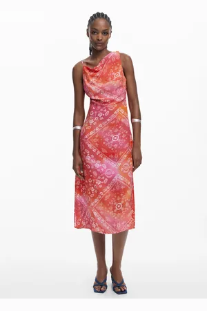 Desigual Vestido bandana multicolor - - XL