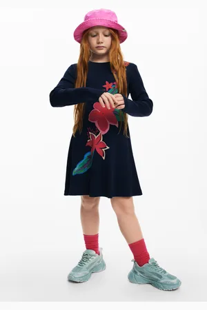 Desigual Vestido flores corto - - 5/6