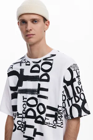 Desigual Camiseta estampado palabra - - L