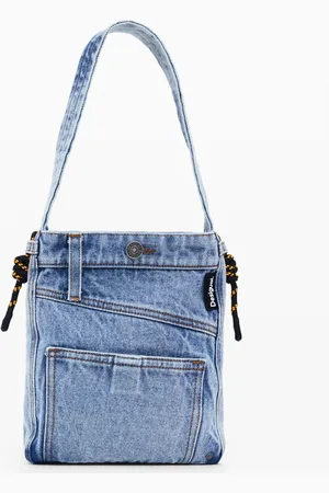 Desigual Bolso tote denim mediano - - U