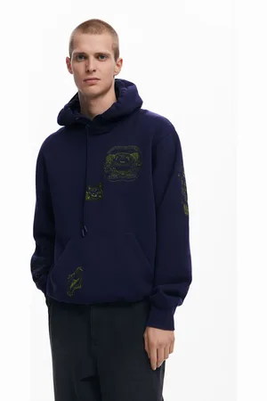 Desigual Sudadera bordados tigre - - M