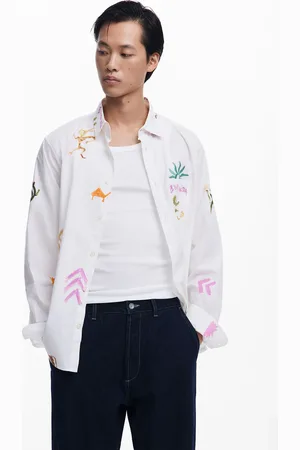 Desigual Camisa dibujos étnicos - - S