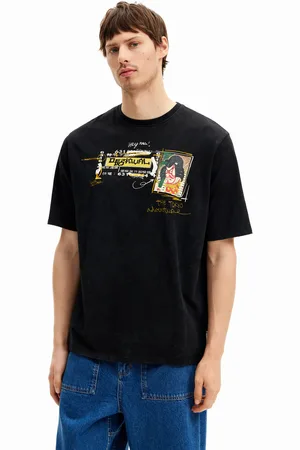Desigual Camiseta ilustración estilo japonés - - L