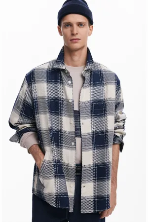 Desigual Camisa cuadros - - M