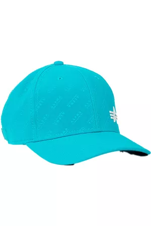Alpha Industries Gorra Embossed One Size Blue Lagoon
