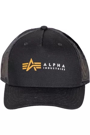 Alpha Industries Gorra Trucjer Alpha Label One Size Black