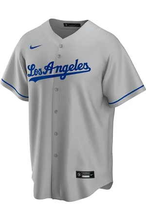 Nike MLB LA Dodgers Official Replica Home Short Sleeve V Neck T-Shirt  White