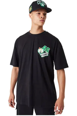 T-shirts New Era NBA Arch Wordmark OS Tee Boston Celtics Black