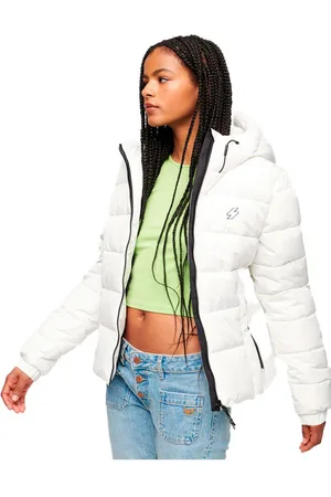 Chaqueta Superdry Spirit Sports Blanco Para Mujer