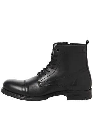 Botas JACK & JONES Fworca Leather 19 Sts - Hombre (44 - Negro)