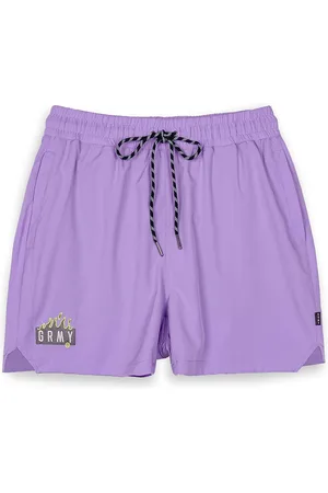 Short discount morado hombre