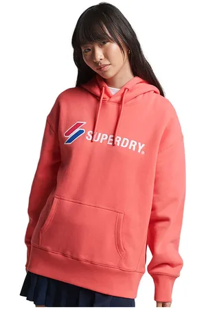 Sudadera con capucha Superdry Essential Japanese mujer