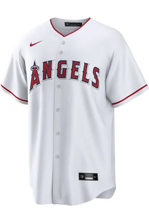 Nike MLB LA Dodgers Official Replica Home Short Sleeve V Neck T