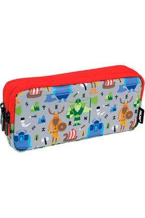 MILAN Filled Double Decker Pencil Case Fun Animals Special Series