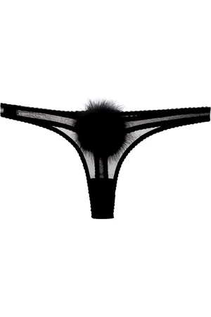 Gilda & Pearl Tanga Diana Georgette Pompom