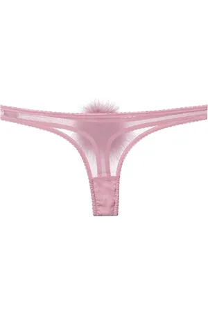 Gilda & Pearl Tanga Diana Georgette Pompom