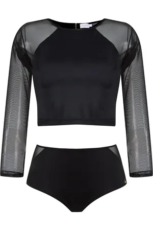 Brigitte Set de hot pants y top corto