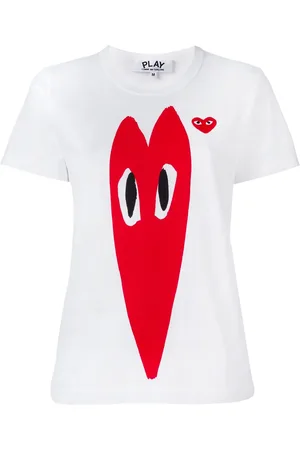 Comme des Garçons Stretch logo print T-shirt