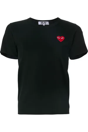 Comme des Garçons Playera con logo de corazón