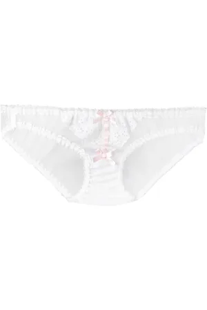 Renaud Antoinette sheer panelled briefs
