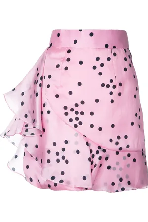 Bambah Polka ruffle skirt